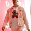 Joe Burrow Pink Cotton Suit