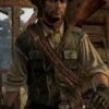 John Marston Red Dead Redemption 2 Black Leather Vest