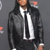 Jordan Clarkson ESPYS 2026 Black Leather Jacket