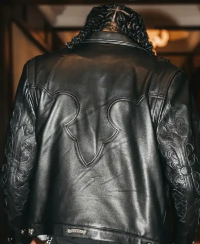 Jordan Clarkson ESPYS 2026 Black Leather Jacket