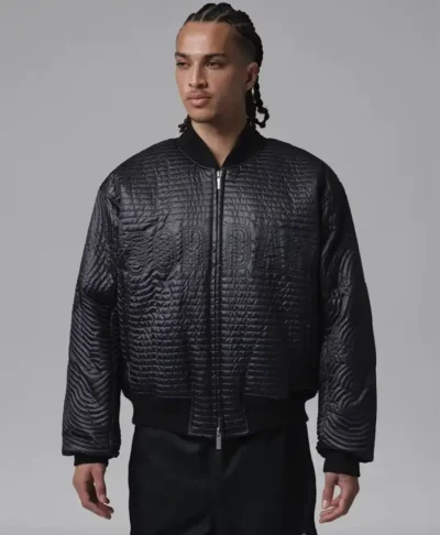 Jordan Flight Black Varsity Jacket
