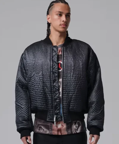 Jordan Flight Black Varsity Jacket
