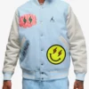 Jordan x J Balvin Black Varsity Jacket