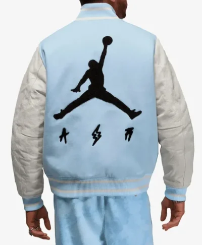 Jordan x J Balvin Black Varsity Jacket
