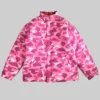 Juice WRLD Pink Camo Puffer Jacket