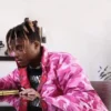 Juice Wrld Camouflage Puffer Winter Jacket