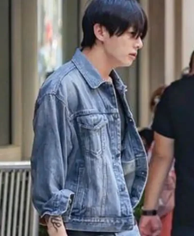 Jungkook NYC 2026 Denim Jacket
