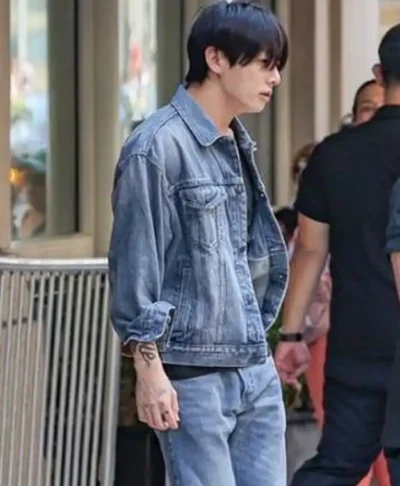 Jungkook NYC 2026 Denim Jacket