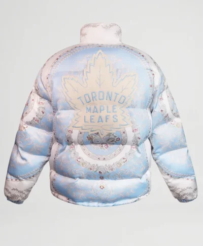 Justin Bieber Toronto Maple Leafs Puffer Jacket