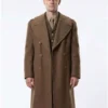 KJ Apa Jimmy 2026 Brown Military Coat