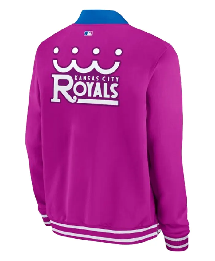 Kansas City Royals Nike Purple City Connect Jacket