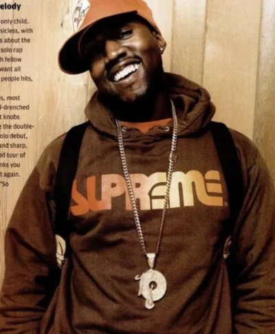 Kanye West Supreme Gradient Hoodie