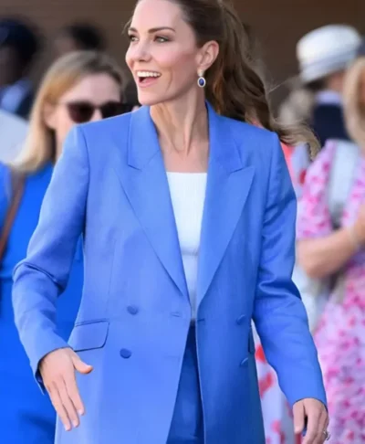 Kate Middleton Wimbledon Championships 2026 Blue Suit
