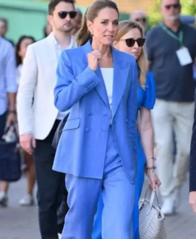 Kate Middleton Wimbledon Championships 2026 Blue Suit
