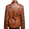Katniss Everdeen The Hunger Games Brown Leather Jacket