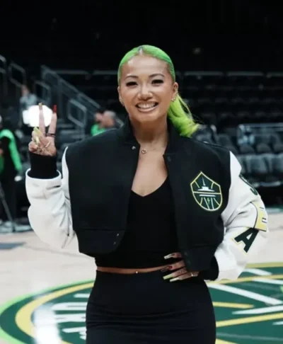Kayce Kirihara WNBA Storm Cropped Jacket