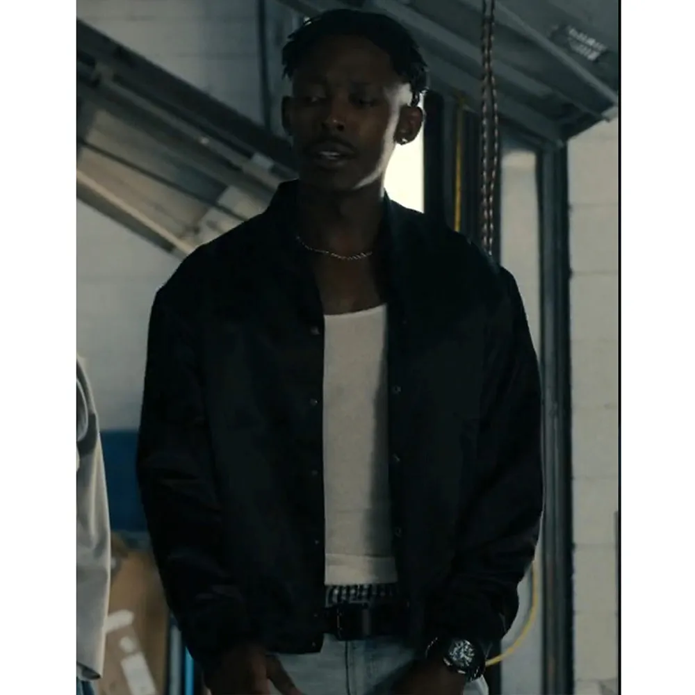 Keith Machekanyanga Black jacket