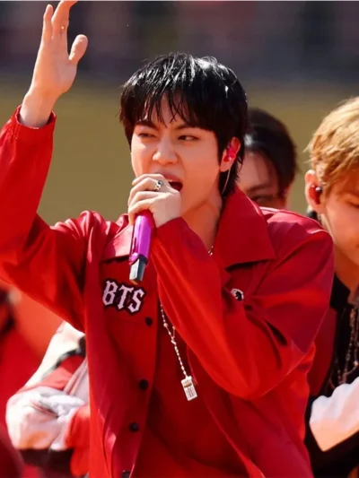 Kim Seok-jin FIFA World Cup Final Halftime Show Jacket