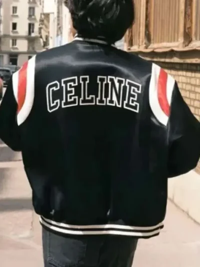 Kim Taehyung Black Varsity Jacket