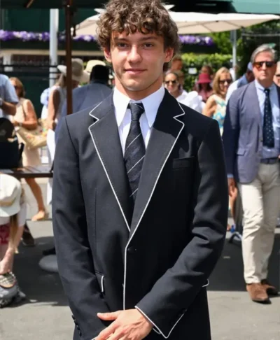 Kimi Antonelli Wimbledon 2026 Blue Blazer