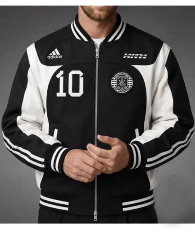 Kith x Messi adidas Monogram Football Bomber Jacket