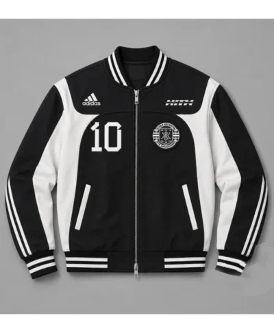 Kith x Messi adidas Monogram Football Bomber Jacket