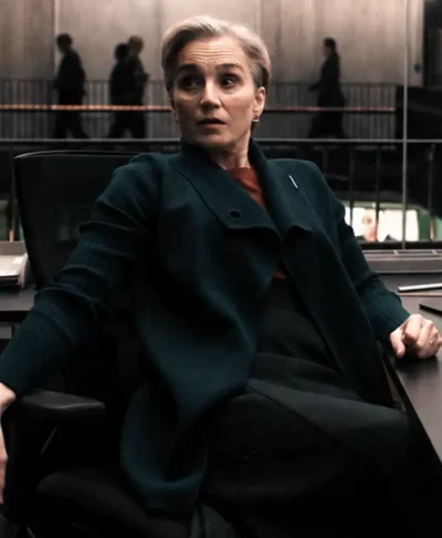 Kristin Scott Thomas Slow Horses Coat