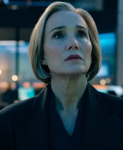 Kristin Scott Thomas Slow Horses Long Coat