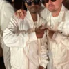 Kurupt Michael Rubin White Party 2026 White Bomber Jacket