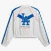 LA Dodgers Off-Season x MLB White Full-Zip Track Jacket