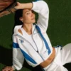 LA Dodgers Off-Season x MLB White Full-Zip Track Jacket