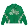La Fam Retro Varsity Leather Jacket
