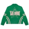 La Fam Retro Varsity Leather Jacket