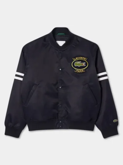 Lacoste Vintage Patch Varsity Jacket