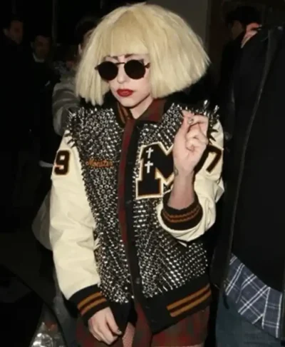 Lady Gaga Monster Varsity Jacket