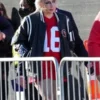 Lady Gaga Super Bowl Black Varsity Jacket