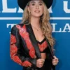 Lainey Wilson Alan Jackson Leather Jacket