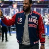 LeBron James Philadelphia 76ers Varsity Jacket