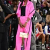 Lisa Leslie WNBA All-Star Weekend 2026 Pink Tracksuit
