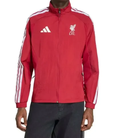 Liverpool FC Adidas Anthem Red Jacket