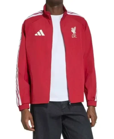Liverpool FC Adidas Anthem Red Jacket