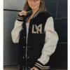 Los Angeles FC Black and White Letterman Jacket