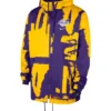 Los Angeles Lakers Nike Courtside Club Full Zip Jacket