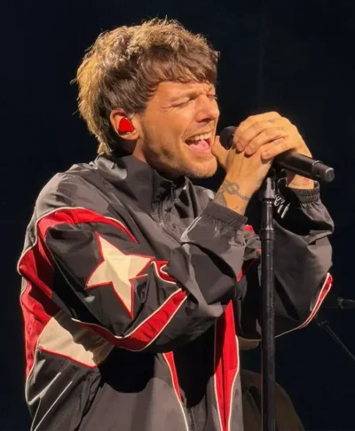 Louis Tomlinson Black Jacket