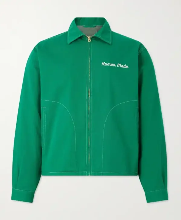 Louis Tomlinson Human Made Green Jacket for sale