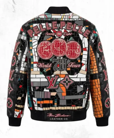 Louis Vuitton Pelle Pelle Leather Jacket