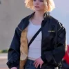 Lucky S01 Anya Taylor-Joy Black Bomber Jacket