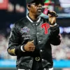 MLB All-Star Boyz II Men Satin Jacket