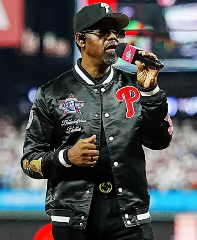 MLB All-Star Boyz II Men Satin Jacket