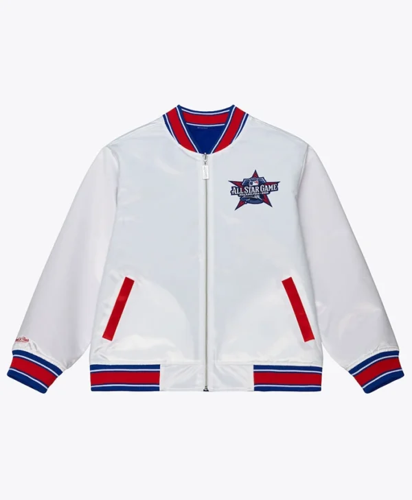 MLB All-Star Game Philadelphia 2026 White Full-Zip Jacket